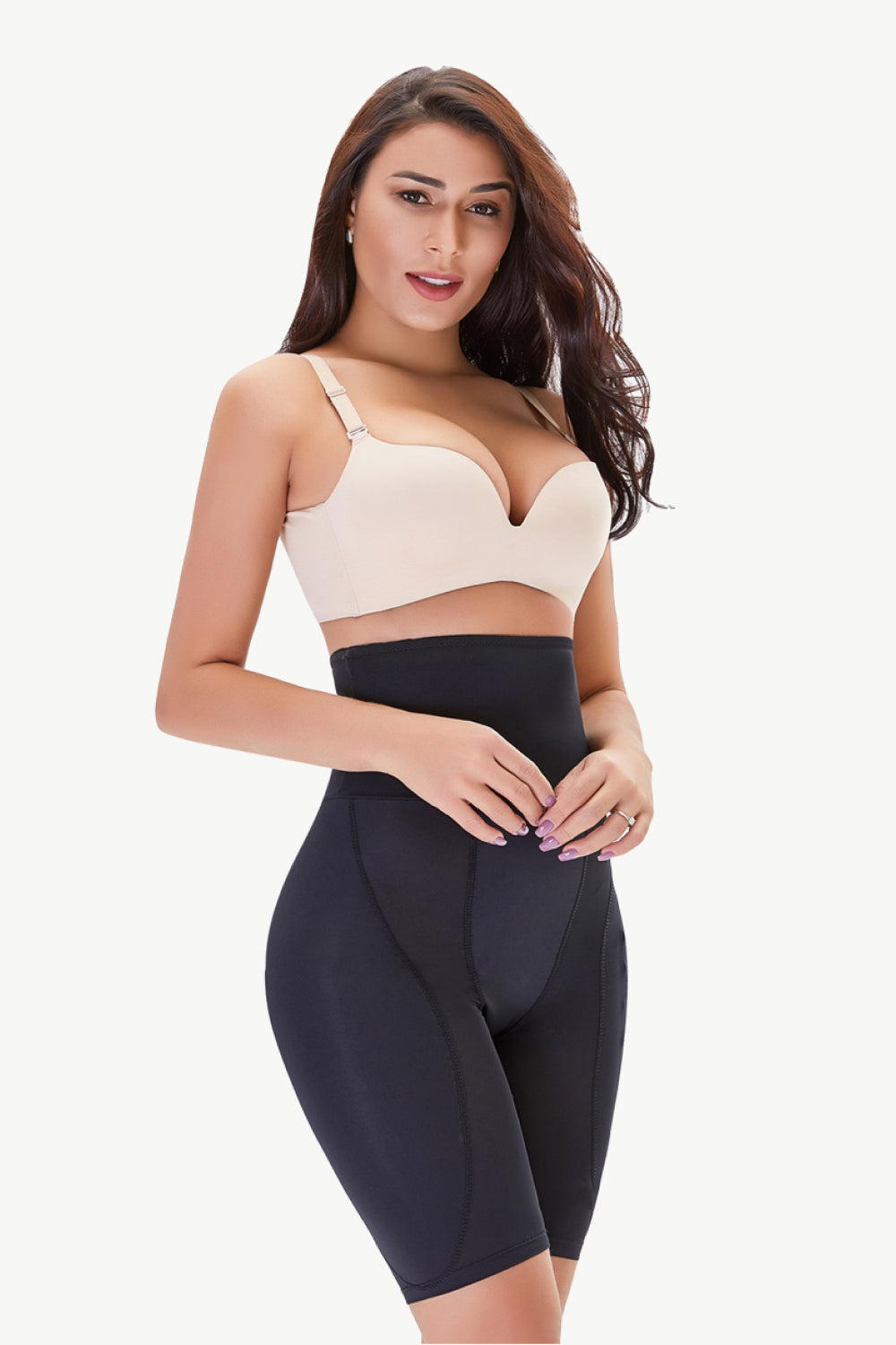 High Waisted Pull-On Body Shaping Shorts (S-6XL)