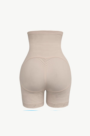 Plus Size Hook-and-Eye Shaping Shorts (S-6XL)