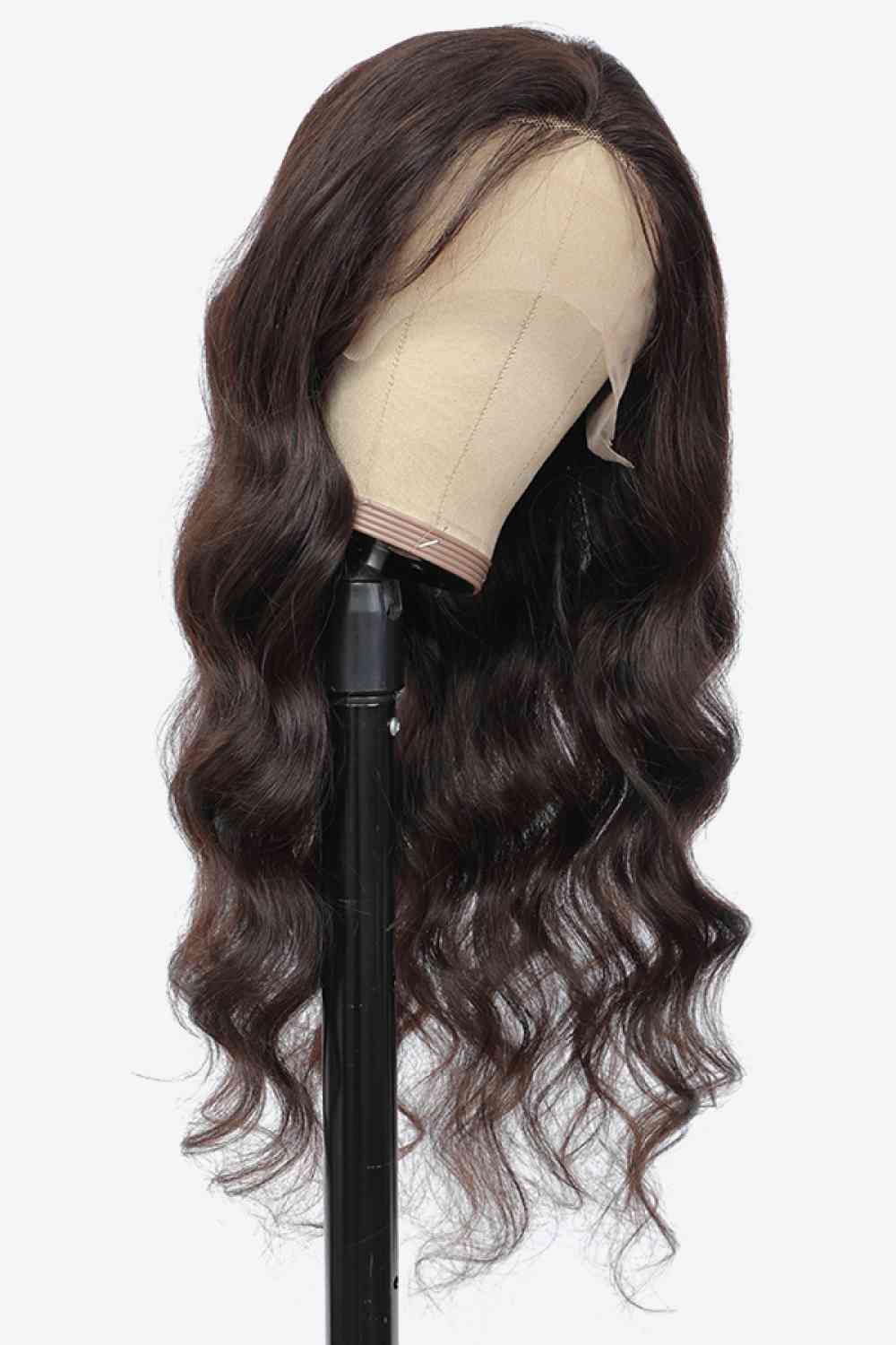 Brazilian Remy 20" 13x4 Lace Front Wigs Body Wave Human Virgin Hair Natural Color 150% Density