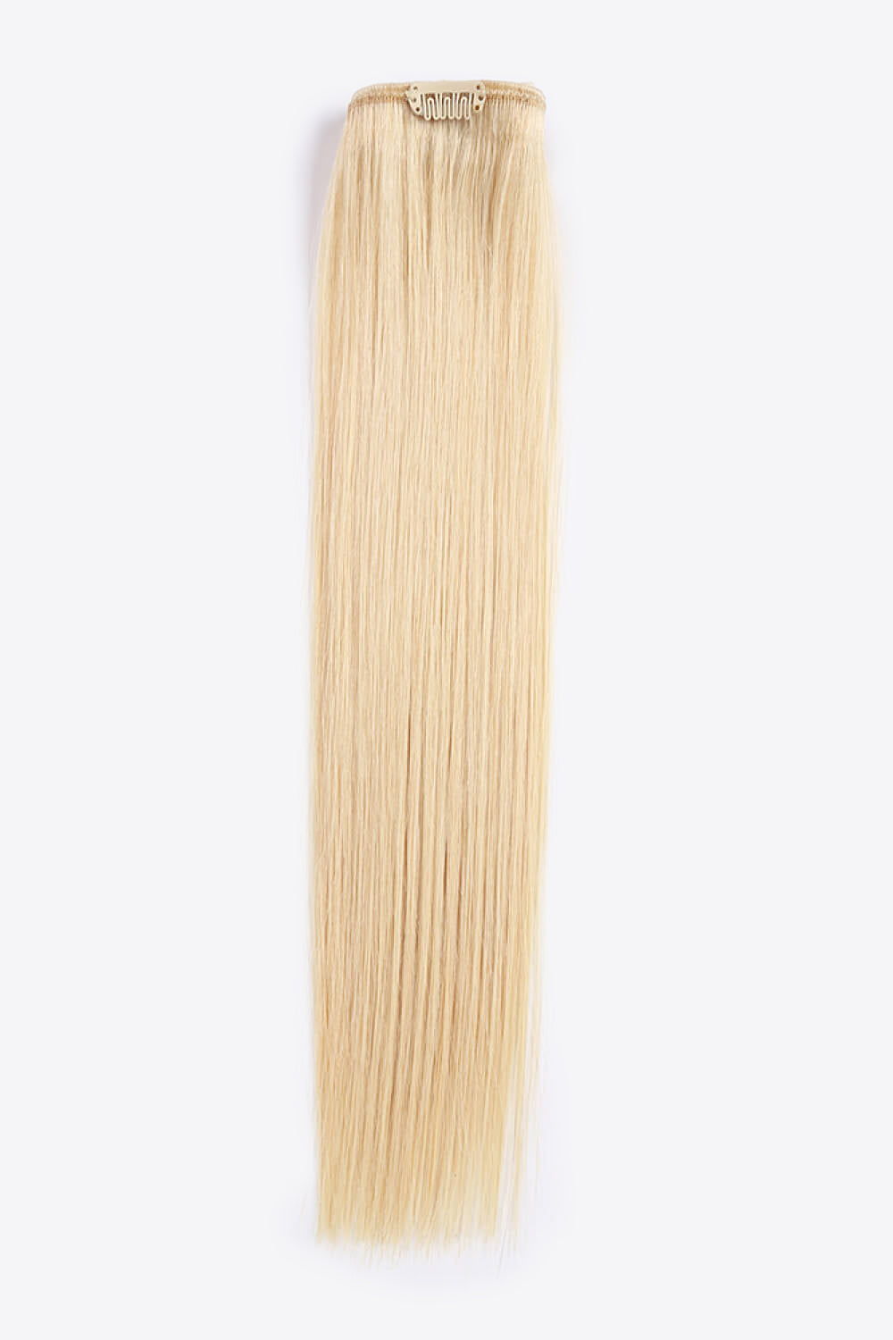 Blonde 16" 110g Clip-in Hair Extensions Indian Human Hair