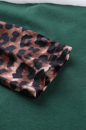 Leopard Color Block Cardigan (S-2XL)